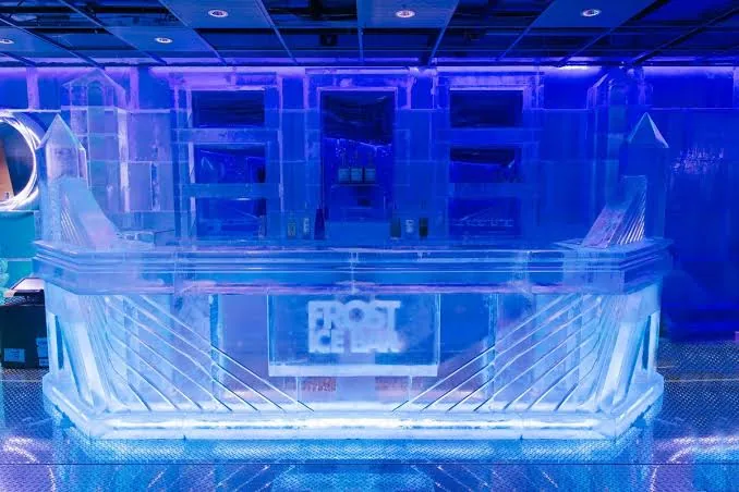 Frost Ice Bar counter